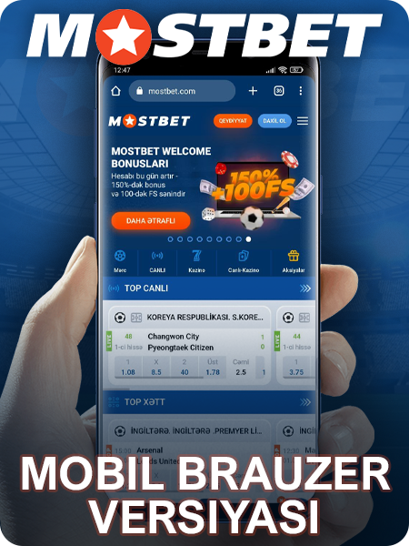Mostbet saytının brauzer versiyası